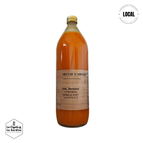 Nectar d'Abricot des Alpes - 1L | Direct Producteur