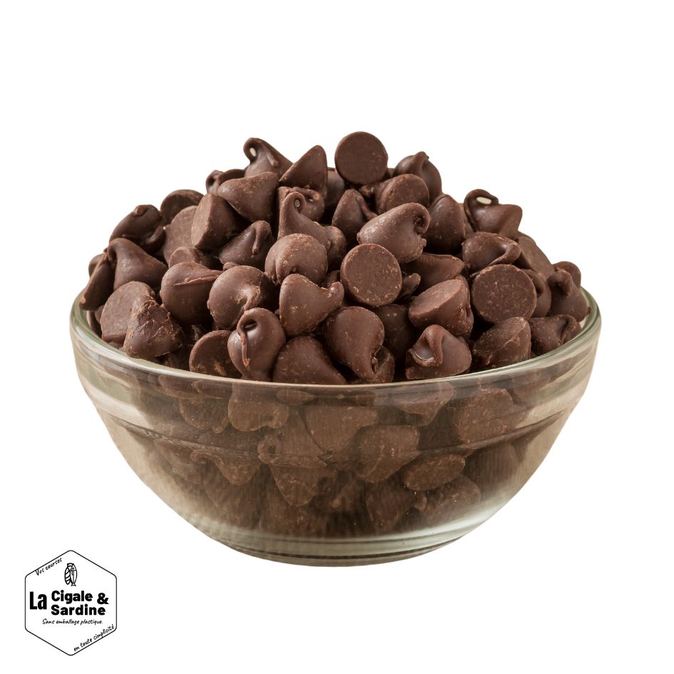 Pépites de chocolat noir 70% | Mini-gouttes | Vrac