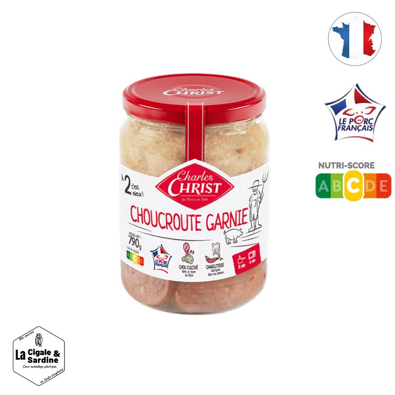 Choucroute Garnie Pur Porc français | 790g