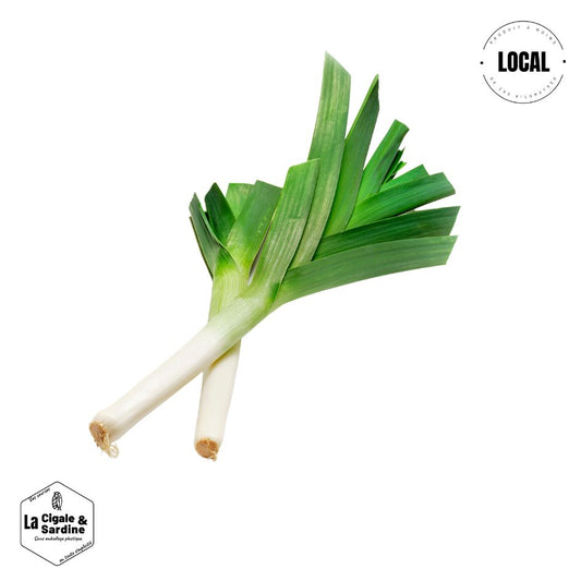 Poireaux BIO - Plein Champs | Cultivées à Aubagne