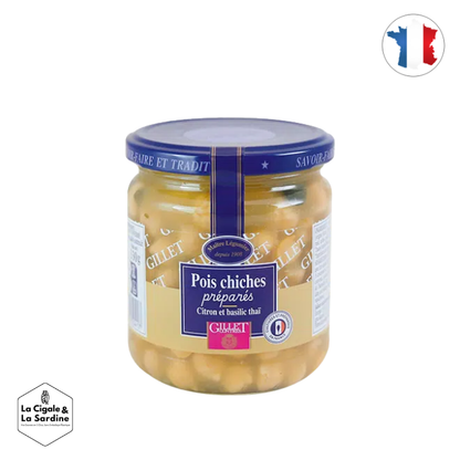 Pois Chiche cuisinés Citron Basilic | Origine France