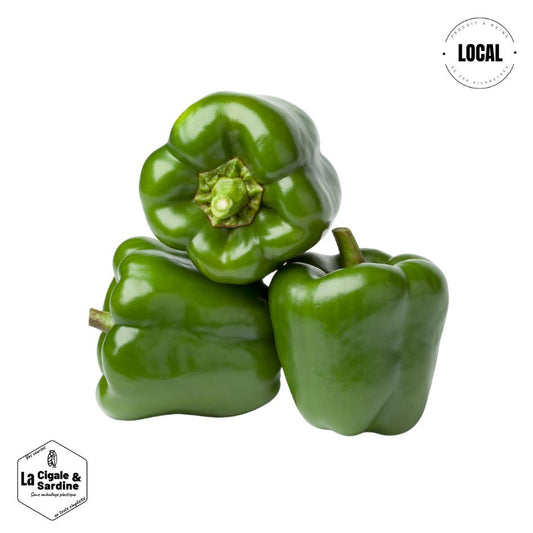 Poivrons Verts | Cultivés à Roquevaire