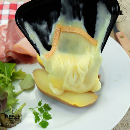 Fromage à Raclette Nature au Lait de Vache des Alpes | A trancher