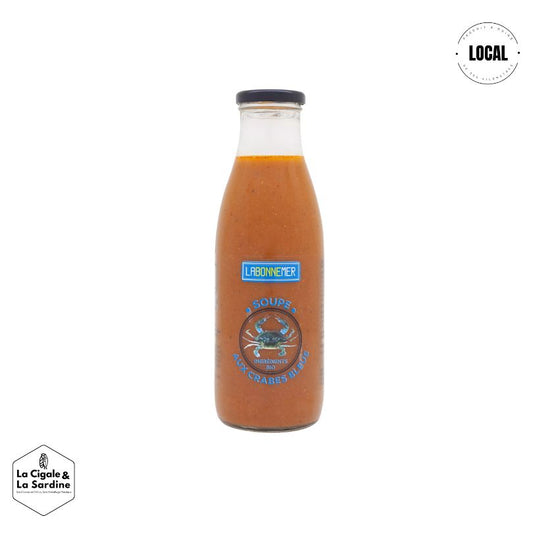 Soupe aux crabes bleus Bio - 730g