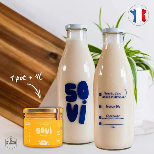 Boisson Végétale Avoine - Pack x Bouteille - A diluer