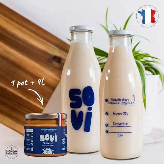 Boisson Végétale Noisette - Pack Bouteille 50 cl - A diluer