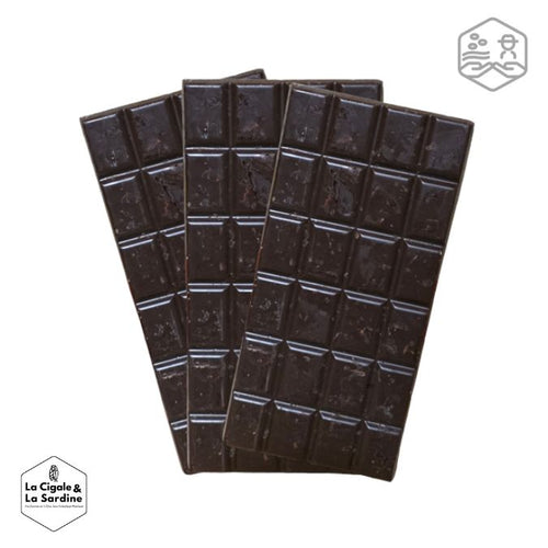 Tablette de Chocolat Noir 85%｜Fabriquée dans la Drôme