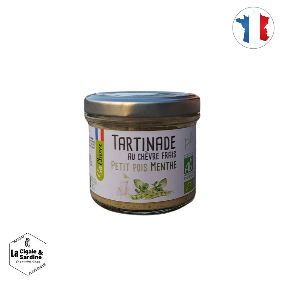 Tartinade Chèvre Petit-Pois Menthe | 90g