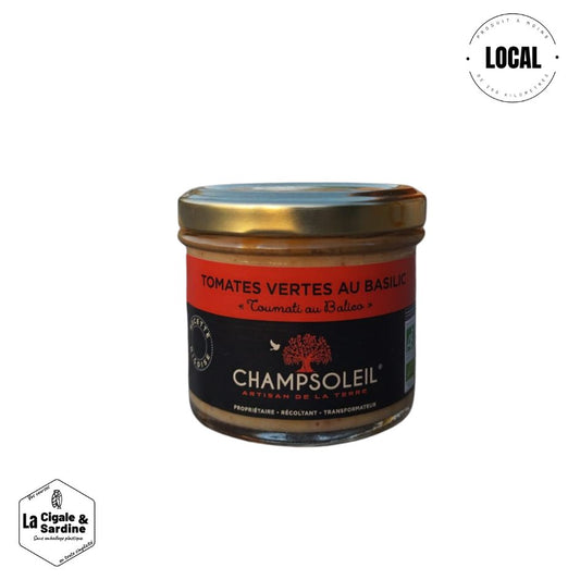 Tomates Vertes au Basilic - Recette Niçoise | 95g