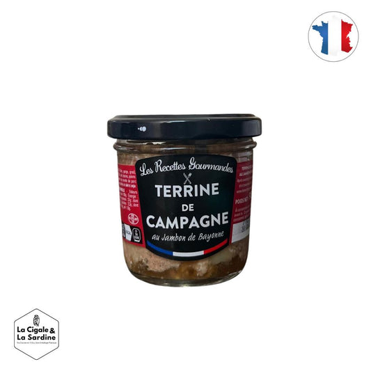 Terrine de Campagne au Jambon de Bayonne IGP | 90g