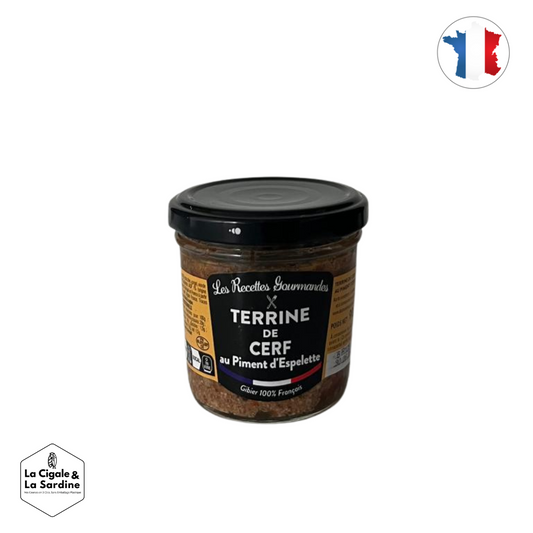 Terrine de Cerf au Piment d'Espelette - 100% Volaille | 90g