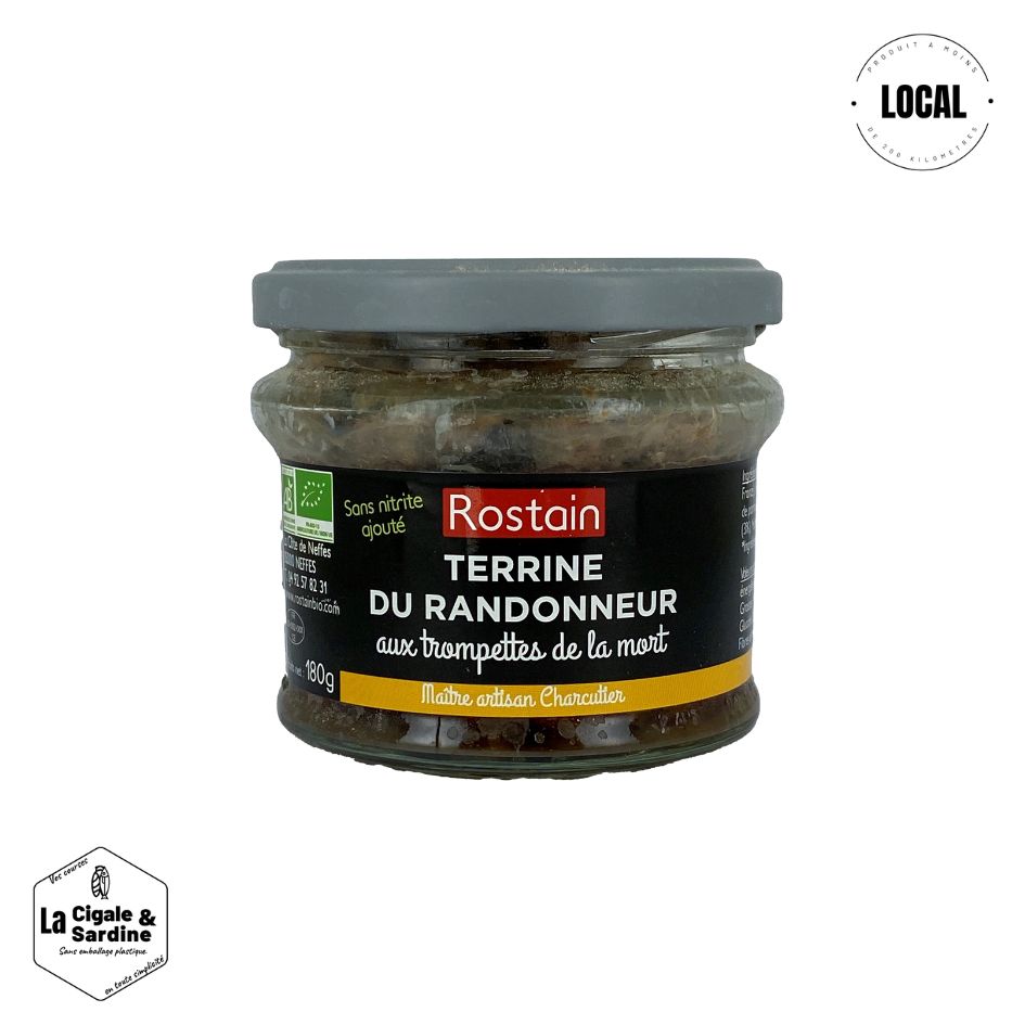 Terrine du Randonneur aux Trompettes de la Mort Bio | 180g