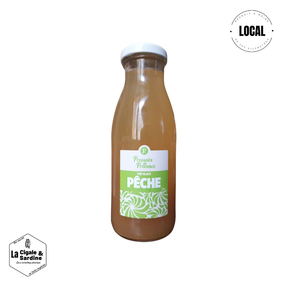 Thé Glacé Pêche | 24cl | Boisson Locale